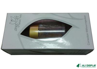 Chine L'emballage cosmétique de Pantone 20ml enferme dans une boîte les boîtes de empaquetage des soins de la peau 350gsm blancs à vendre