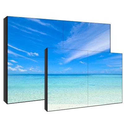 China 1.7mm Bezel 4k LG BOE SAMSUNG  LCD Video Wall Display 700 Cd/M2 floor stand for sale