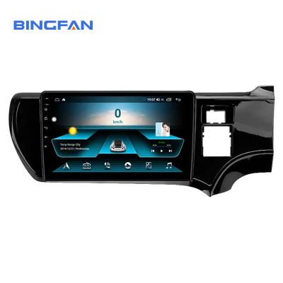 China Android 10.0 For Toyota Aqua 2012 2013 2014 Car Radio Stereo Multimedia MP5 Video Player Navigation GPS Google Play for sale