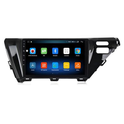 China Android 10 4+32G con pantalla táctil Radio de coche GPS para Toyota Camry LHD 2018 2019 reproductor de DVD de coche GPS WIFI en venta