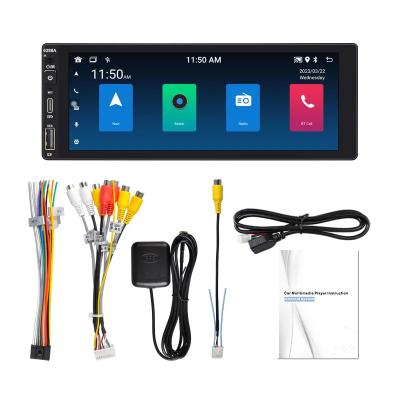 China Universal 6,9 polegadas tela sensível ao toque 2+32Gb Car Dvd Player GPS BT DSP FM GPS Sistema de navegação Rádio de carro estéreo à venda