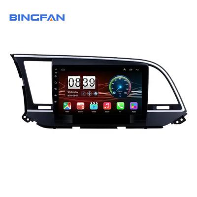 China Android 10 Car Radio Touch IPS Screen Carplay Auoto Car Player For Hyundai Elantra LHD 2016-2018 Car Entertainment for sale