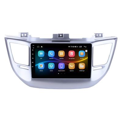 China Rádio de carro Android 10 polegadas IPS GPS Navigator Player 9 polegadas Para Hyundai Tucson/Ix35 2015 2016 2017 2018 GPS WIFI DVD Play à venda