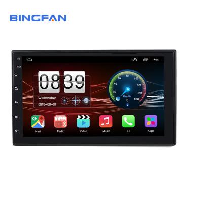China Touch Screen Wifi IPS GPS Camera Car DVD Radio Android 12 Universal Car Player for sale