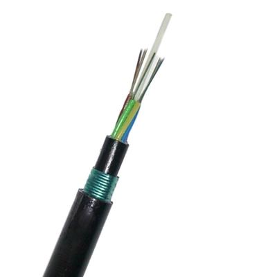 China Outdoor Single Mode Fiber Optic Cable Aerial 24 Core For Communication for sale