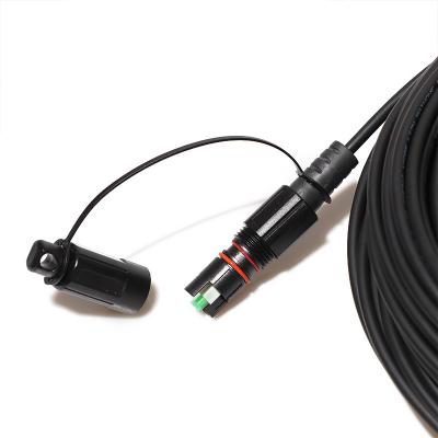 China Waterproof FTTH Solution , FTTA Patch Cord With SC Hardened OptiTap Connector for sale