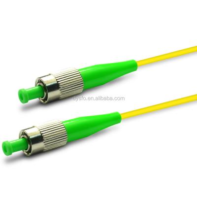 China FC APC Single Mode Fiber Patch Cord , FTTH Fiber Optical Jumper Cord for sale