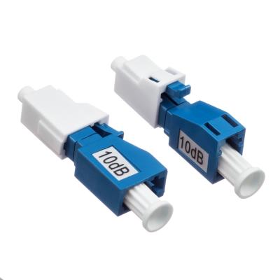 China Blue Color 5db Attenuator Optical Fiber Male To Female Plug Type for sale