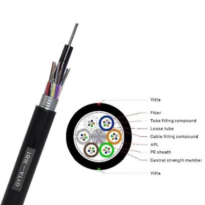 China 3.0mm Diameter Outdoor Fiber Optic Drop Cable OM4 For High Speed Network for sale