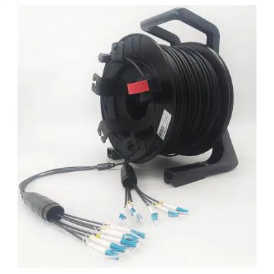 China 500 Meter Industrial Automatic Cable Reel Emergency Indoor Outdoor Fiber Optic Patching for sale