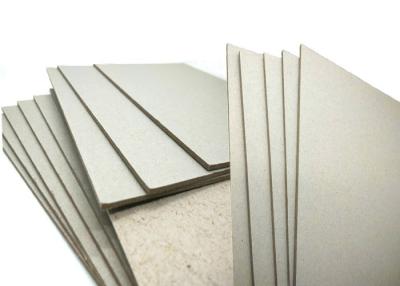 China ONP / OCC Material 600gsm / 1mm Grey Board Gray Cardboard Paper Sheets Hard Stiffness for sale