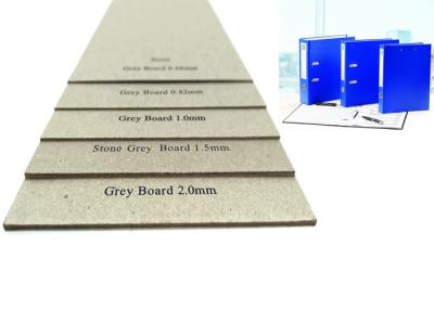 China 1000g Economic and Laminated Uncoated Grey Cardboard Sheets for Folder for sale