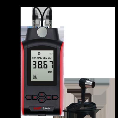 China Portable Ultrasonic Thickness Gauge price  SA40+ which can test thickness covered with coating for sale