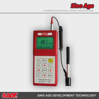 China 960 Data ASTM A956 HARTIP 3000 Leeb Rebound Hardness Tester for sale