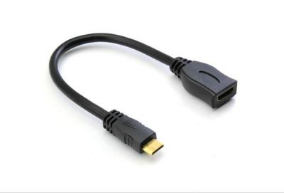 China MINI HDMI Male To HDMI Female converter adapter Extension cable for HDTV for sale