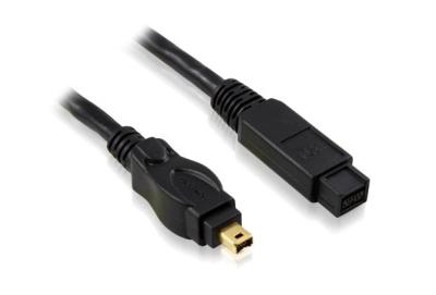China Firewire 800 IEEE cable 1394B 9 Pin to 4 Pin 2m best data transfer cable for sale