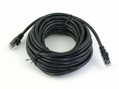 China 25 foot CAT5E support signal bandwidths up to 350 MHz ,Patch cord cable for sale