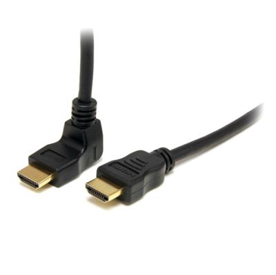 China 6 ft 90° Upward Angled High Speed HDMI Cable up angled HDMI monitor cable for sale