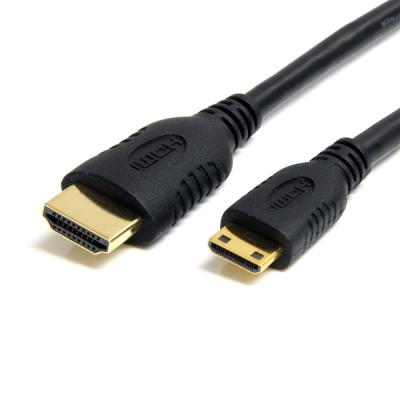 China 1 ft High Speed HDMI Cable with Ethernet HDMI to HDMI Mini M/M for sale
