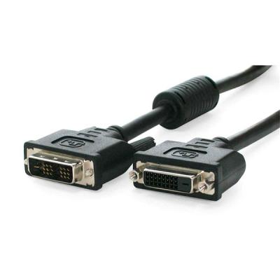 China 6 ft DVI-D Single Link Monitor Extension Cable M/F supports resolutions of up to 1920x1200 for sale