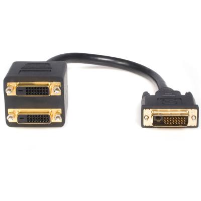 China 1 ft DVI-D to 2x DVI-D Digital Video Splitter Cable  M/F for sale