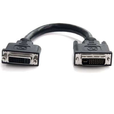 China 6in DVI-I Dual Link Digital Analog Port Saver Extension Cable M/F for sale