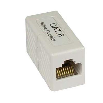 China CAT6 RJ45 Modular Inline Coupler Joiner Gigabit Ethernet Network for sale