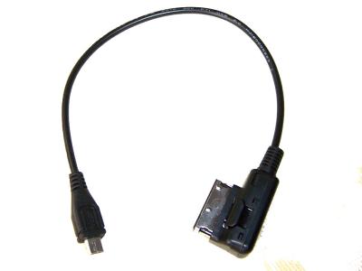 China Audi AMI Cable with Micro USB integrates Audi Music Interface(AMI) with your mobile for sale