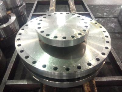 China P285NH P285QH  Hot Rolled Forged Carbon Steel Flange Finish Machine PED Certificate for sale