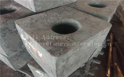 China Carbon Steel Forged Block Heat Treatment  Milled JIS S45CS48C DIN 1.0503 C45 IC45 080A47 CC45 SS1650 F114 SAE1045 for sale