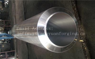 China S355NL Hot Rolled Forged Bar Forged Sleeves Pipe With PED Certificate Machined for sale
