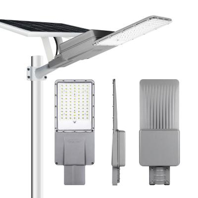 China Aluminum Design Separated Motion Sensor DC 100W 200W 300W 400W IP66 Solar Powered Outdoor Street Lamp Led Street Light for sale