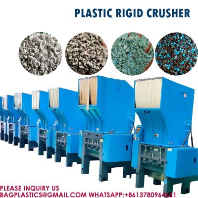 China Waste Plastic Grinder Crusher Machine Industry Plastic Lumps Bottle Film Grinding Machine for sale