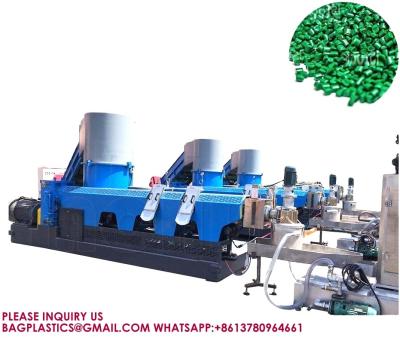 China Waste Plastics Recycling PP PE Film Compacting Granulator Machine recycling granulator for sale
