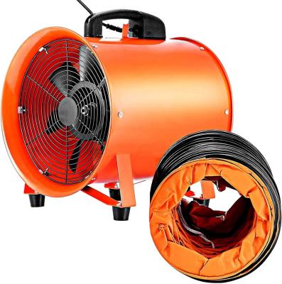 China High Velocity Speed Industrial Electrical Portable Ventilation Fans For Dust Exhausting for sale