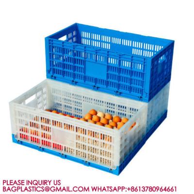 China Foldable Egg Basket Turnover Box,Egg Tray Transportation Tool, Egg Transport Basket for sale