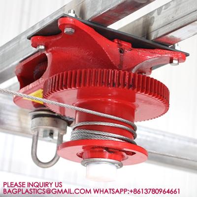 China Hand Winch For Lifting And Lowering Chicken Broiler Drinking Line 1500 Lbs Poultry Winch for sale
