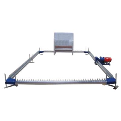 China Poultry Breeder Farms Automatic Feeding Machine System Chain Disc Type Feed Pan Feeder For Farming for sale
