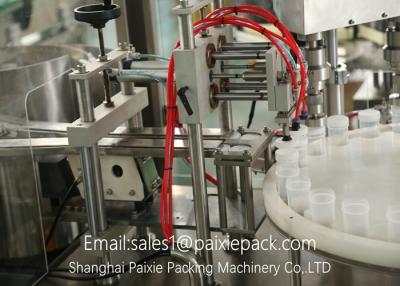 China Flüssigkeit keine Schaden-Kolben-Füllmaschine mit Mineralkläranlage zu verkaufen