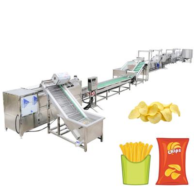 China Frozen SUS304 2000kg/H Automatic Chips Making Machine for sale