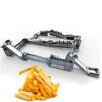 China 100kg/H SUS 304 Automated French Fries Production Line for sale