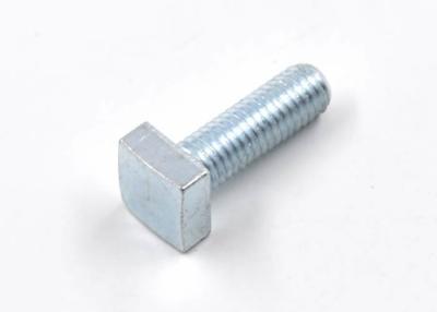 China Mild Steel Square Head Bolts M8 Grade 4.8 For Open Construction Sites for sale