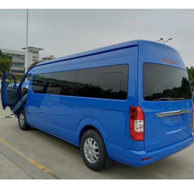 China Durable Electric Van 18/20-Seater Electric Mini Bus High Roof New Haice Van for sale
