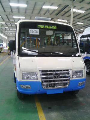 中国 小型シャトル バスの一貫作業、公共交通機関バス製造業の工場 販売のため