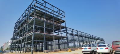 China Portal Frame Warehouse Structure Single / Multi Floor Steel Structure Warehouse Building for sale