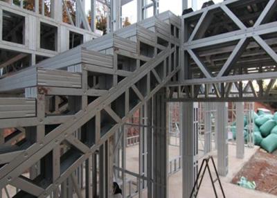 China El panel de bocadillo del EPS prefabricó el acero que construía edificios con marco de acero industriales en venta