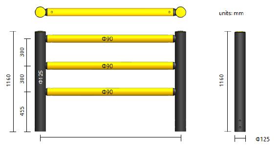 LA-3 Safety Barrier