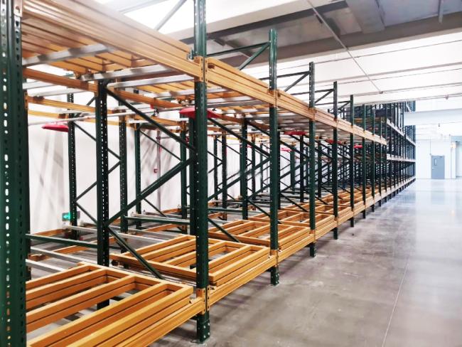 Push Back Pallet Rack High Density Warehouse Storag Rack