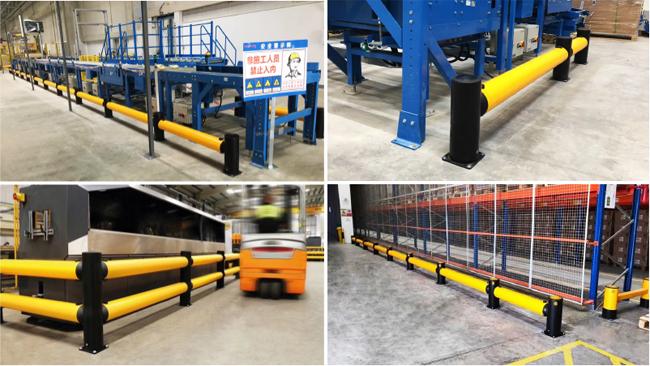 H Safety Barrier Warehouse flexible anti-collision system FS-2023A