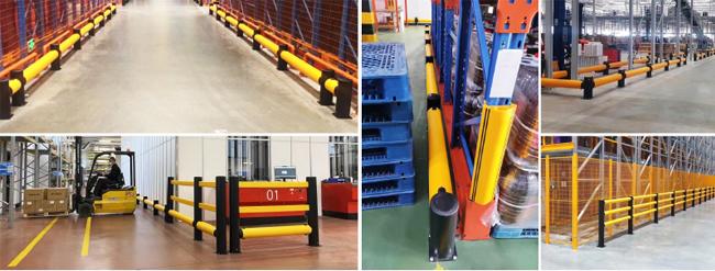 H Safety Barrier Warehouse flexible anti-collision system FS-2023A
